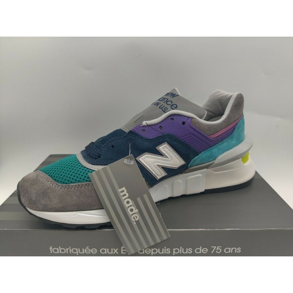 New Balance 997S Fusion Made In USA- Mens- Size 7.5- MultiColor- [M997SMG] - Picture 7 of 10